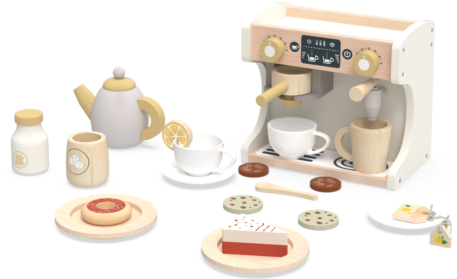 Premium Coffee Machine,  set of 22