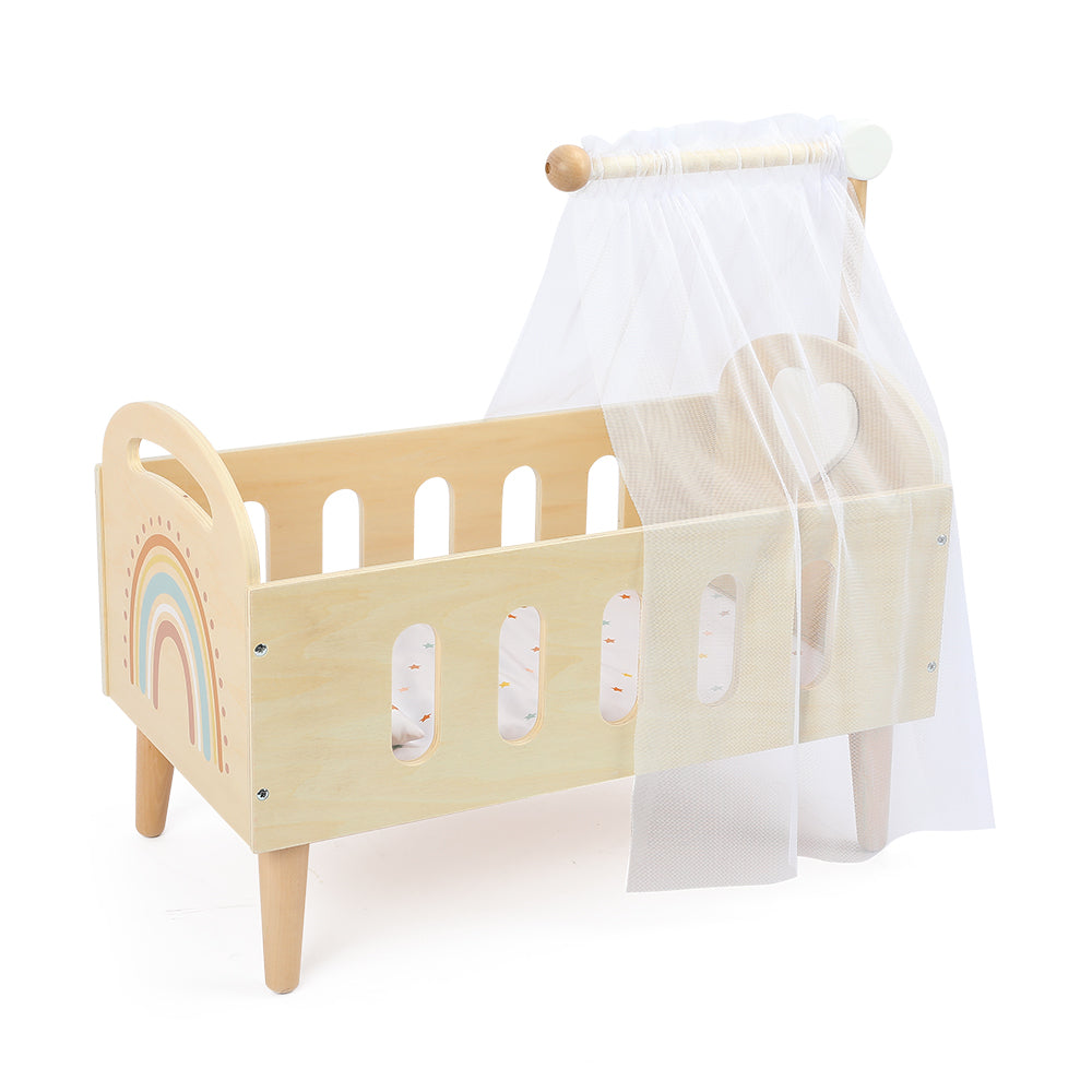 Baby Doll Bed with Curtain