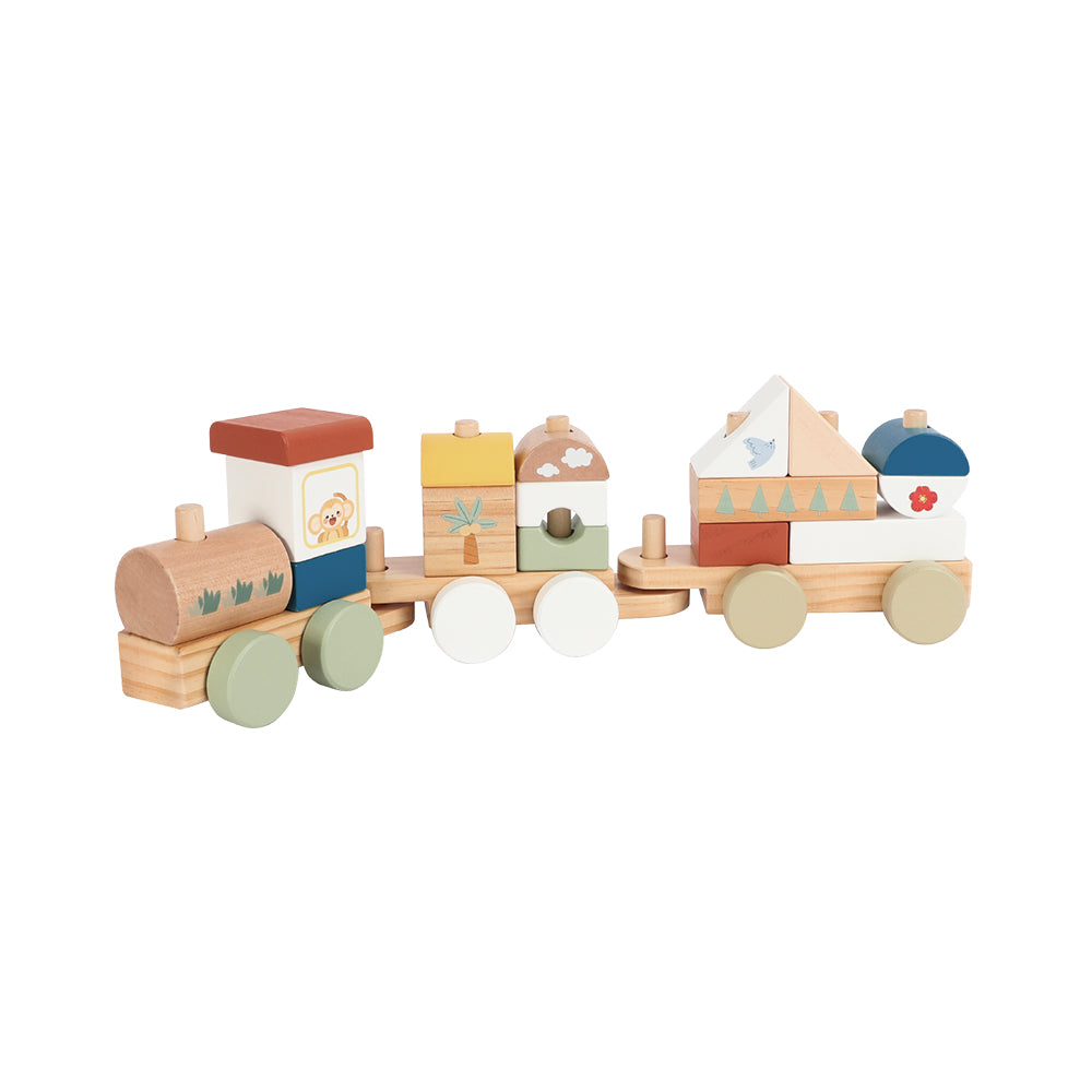 Play Train Blocks ,  set of 18