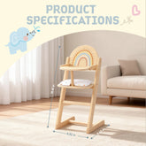 Baby Doll High Chair - Role Play Furniture for Kids