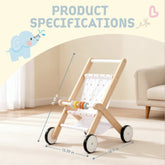 Baby Doll Stroller - Interactive Push Toy for Kids - Doll Stroller for Outdoor Play