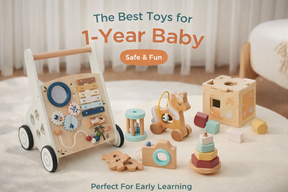 The Ultimate First Birthday Gift Guide: Best Wooden Developmental Toys for 1-Year-Old Boys