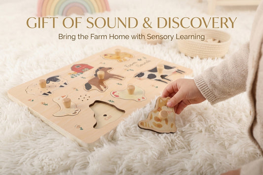 Farm Sound Puzzles as Best Learning Toy for Toddlers with educational features
