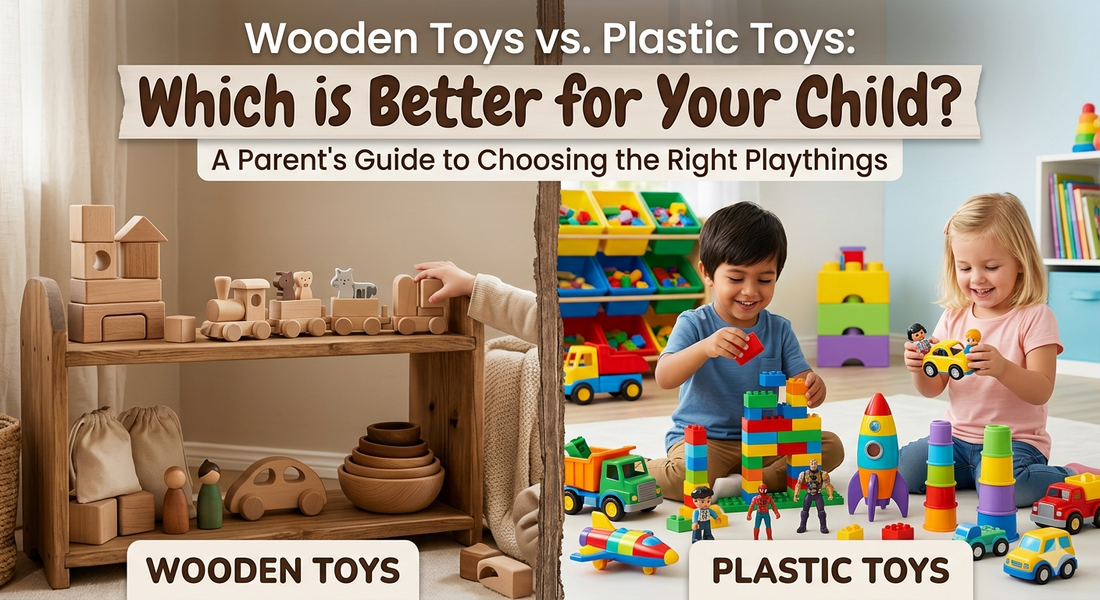 Wooden Toys vs. Plastic Toys: Which is Better for Your Child?