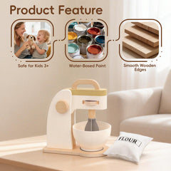 Mixer Toy - Kitchen Role Play Toy for Pretend Cooking