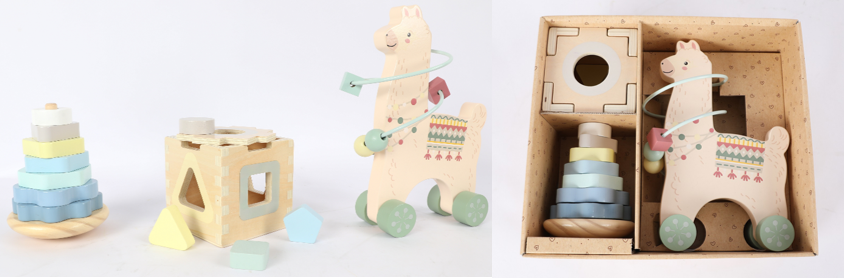 Llama Baby Activity Combo 3 IN 1, Set of 15pcs-Tsolaki