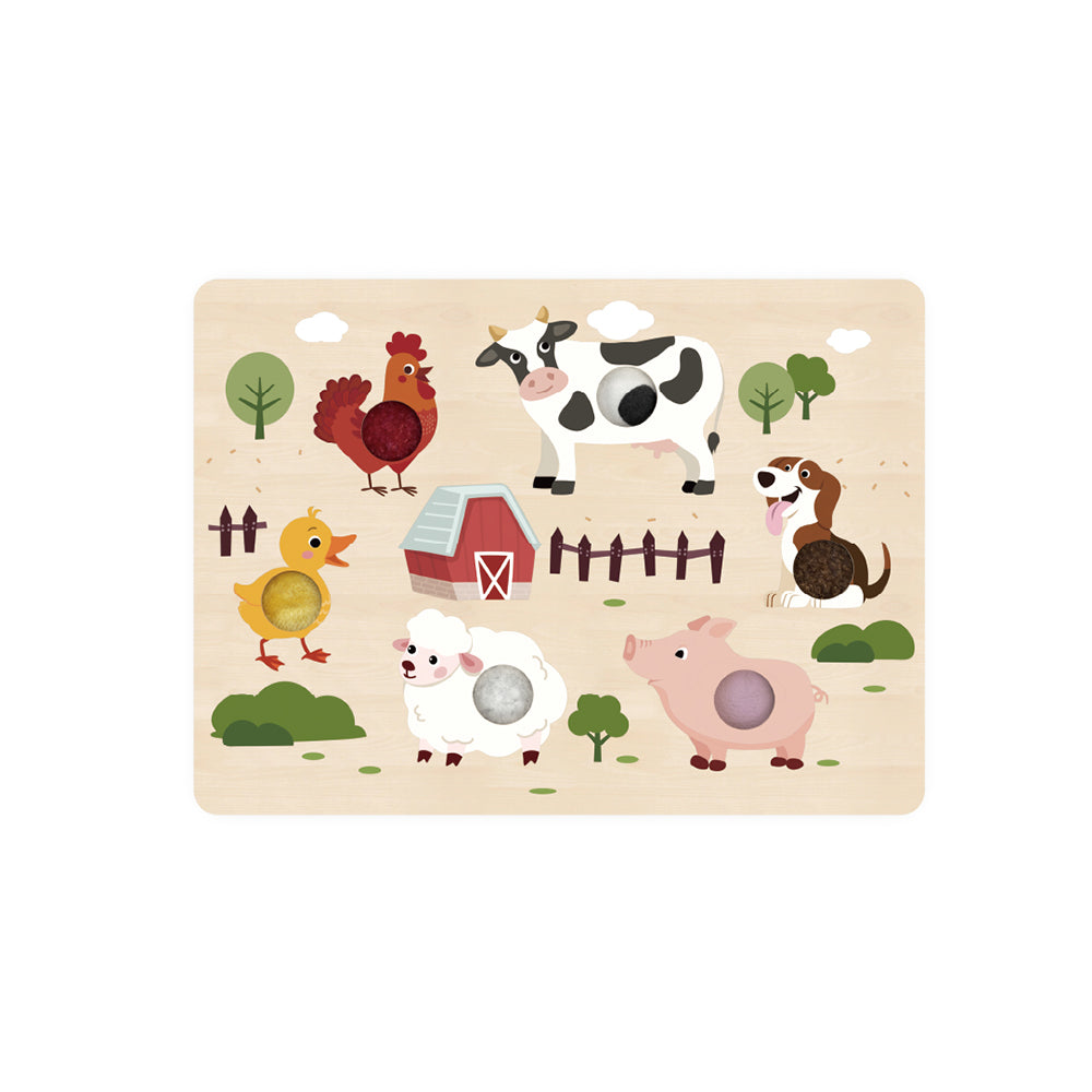 Bauernhof-Touch-Sound-Puzzle