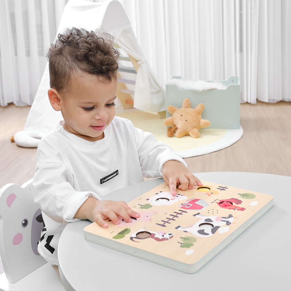 Bauernhof-Touch-Sound-Puzzle
