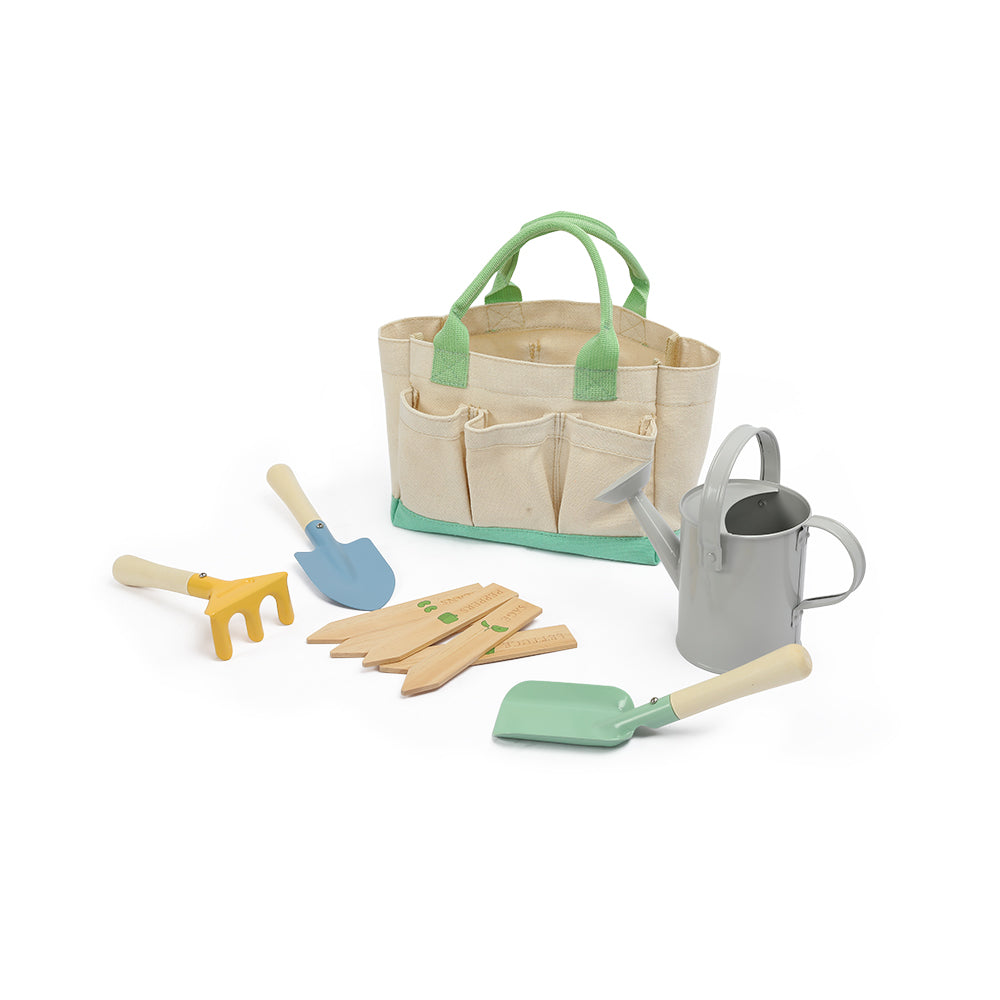Garten-Canvas-Tasche mit Werkzeug
