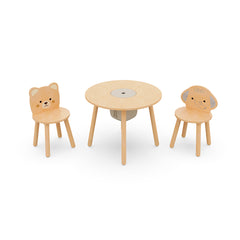 Wooden Kids Table & Chair Set - GUANYI