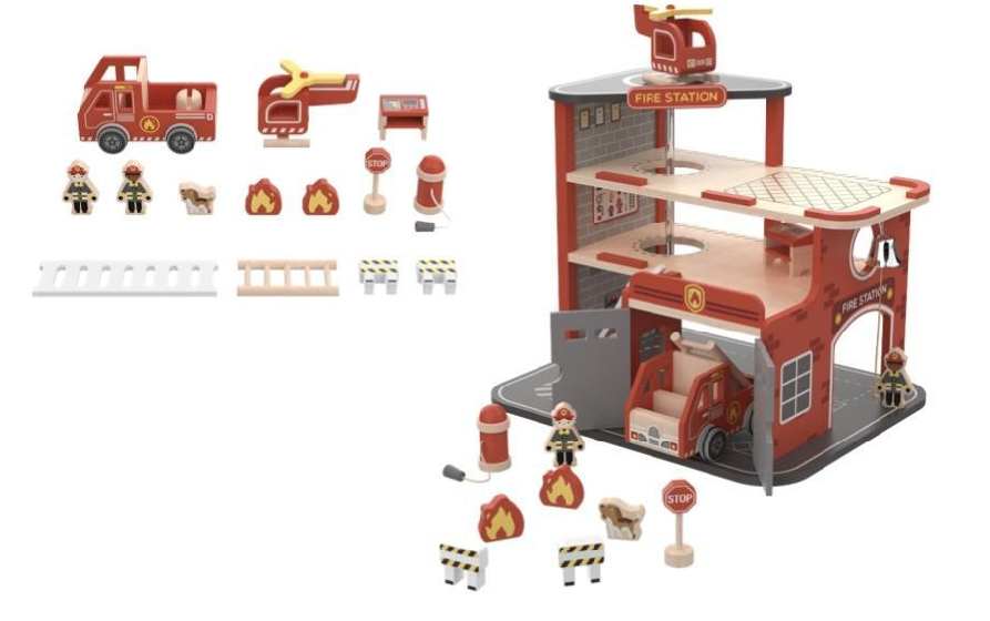 Fire Station - 15 pcs-Tsolaki