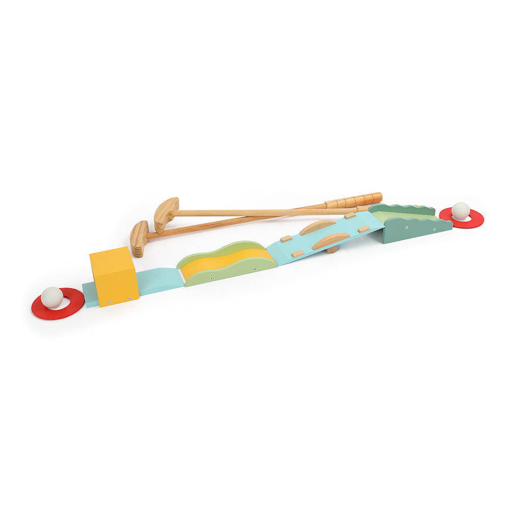 Golfset aus Holz
