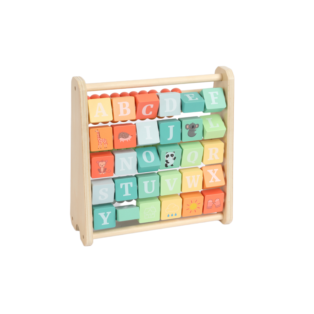 2 in 1 Abacus Stand & Alphabet  Abacus