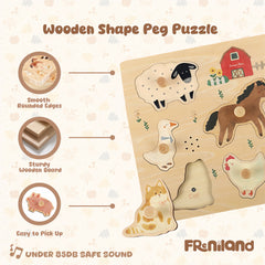 Puzzle de sons de ferme