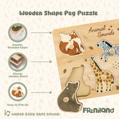 Puzzle sonore Safari