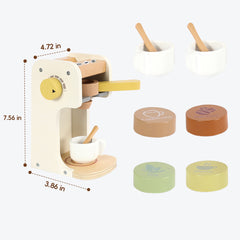 Classic Coffee Maker Toy - Kitchen Role Play Set for Kids