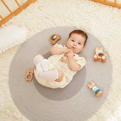 5 in 1, Baby Fox & Sloth Rattle Gift Set (Blue) - GUANYI