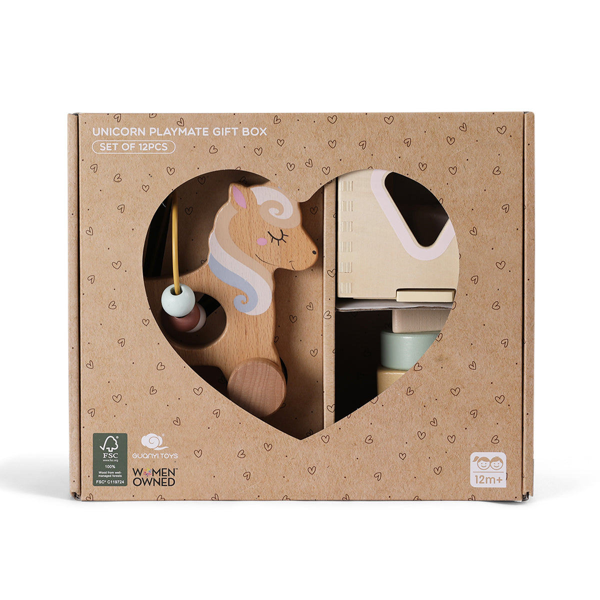 3 in 1, Unicorn Baby Gift Set