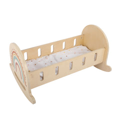 Baby Doll Cradle with 1 Pillow & 1 Cushion - GUANYI