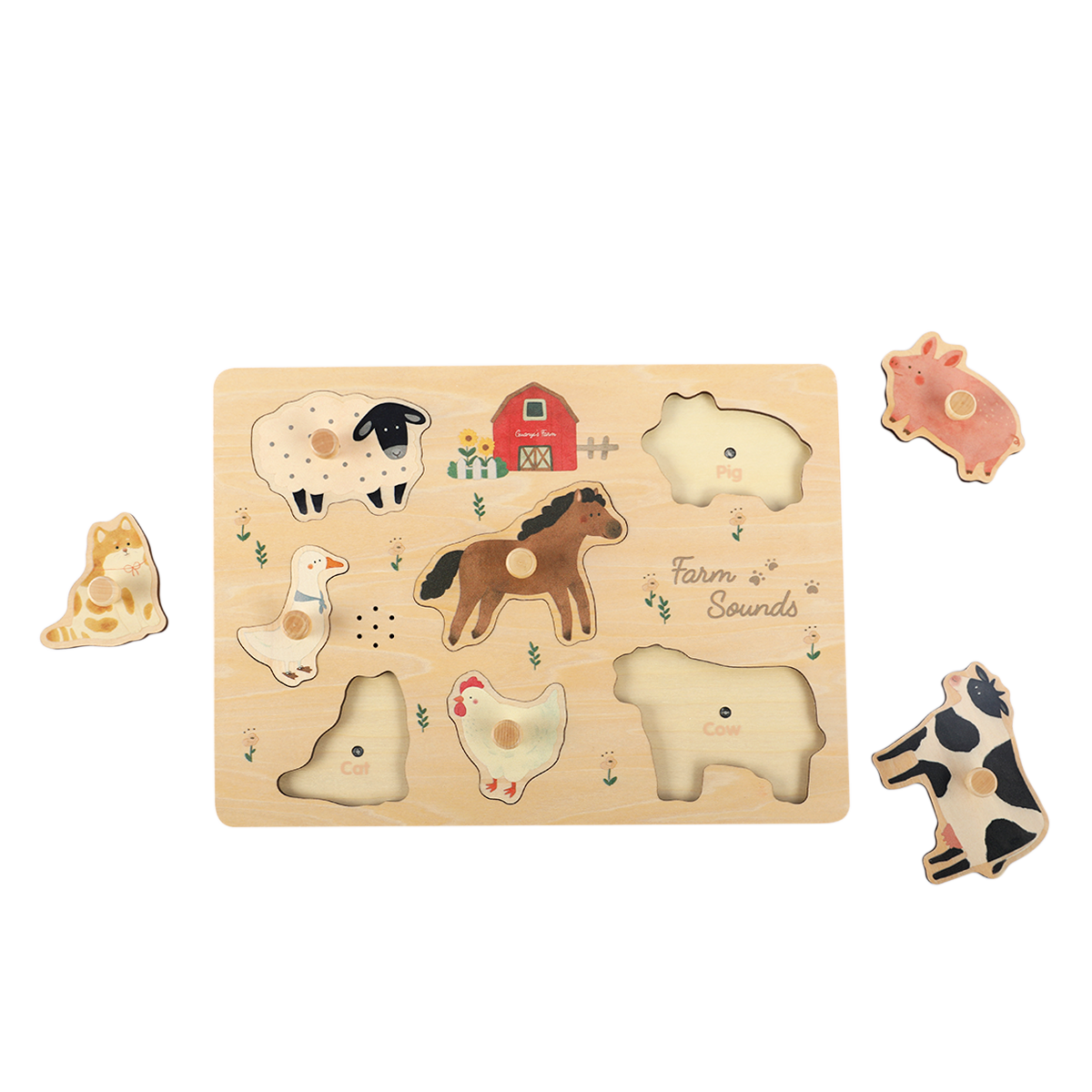 Farm Sound Puzzle - GUANYI