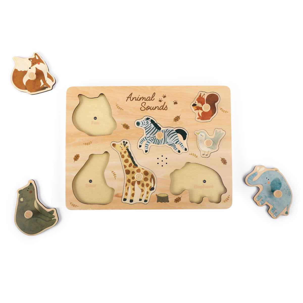 Forest Animal Sound Puzzle - GUANYI