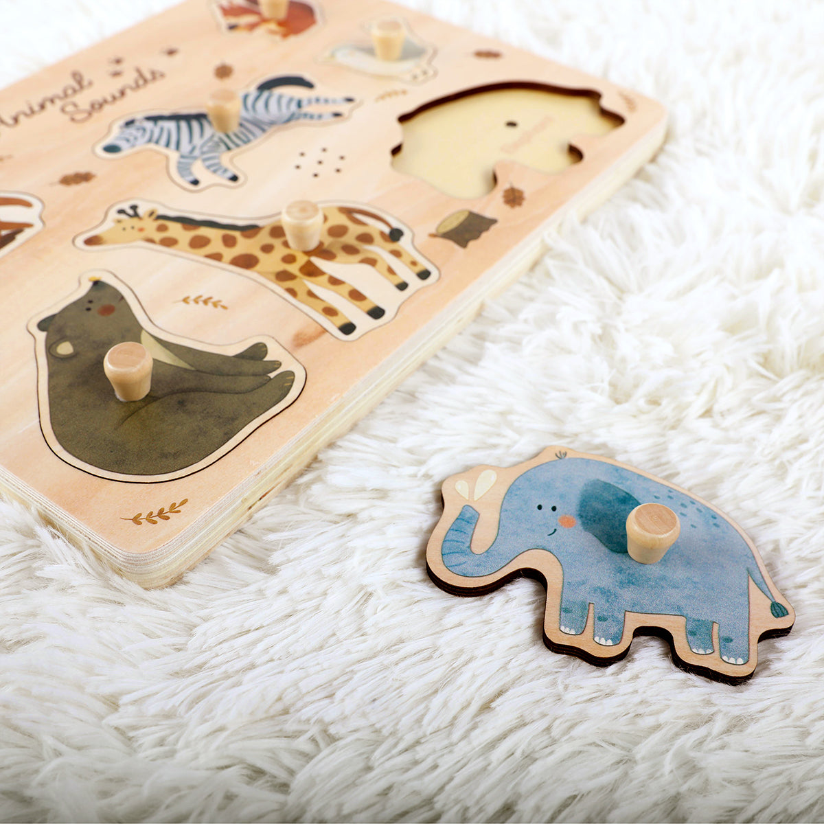 Forest Animal Sound Puzzle - GUANYI