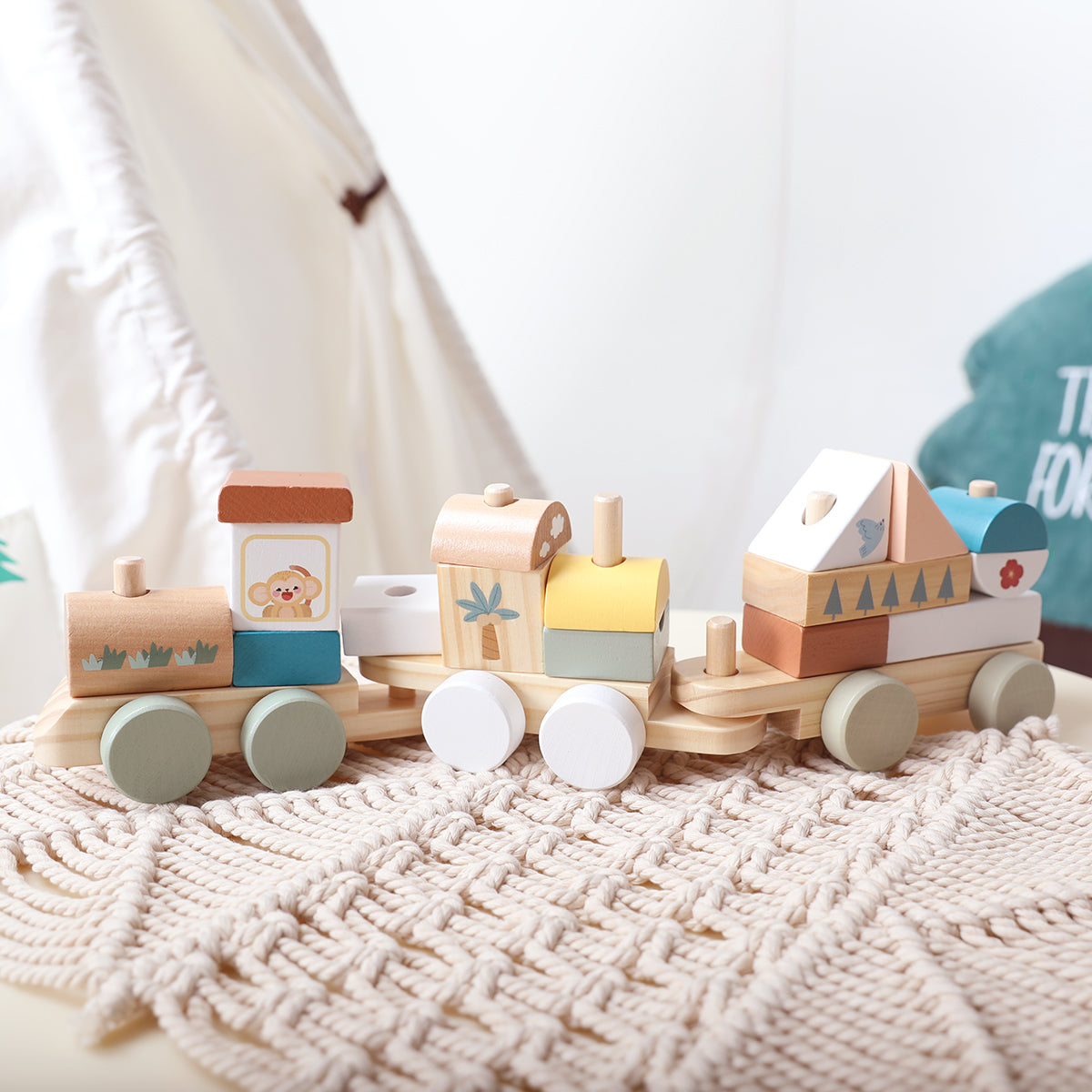 Play Train Blocks - GUANYI