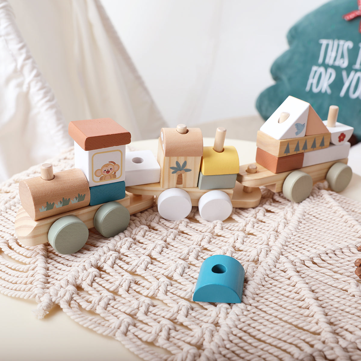 Play Train Blocks - GUANYI