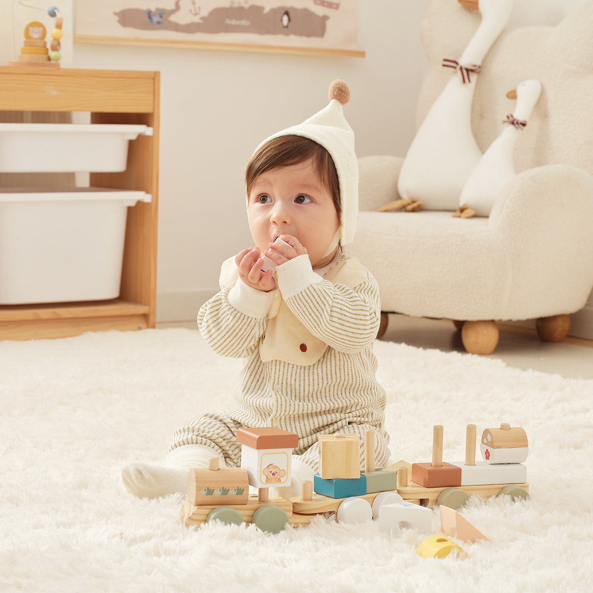 Play Train Blocks - GUANYI