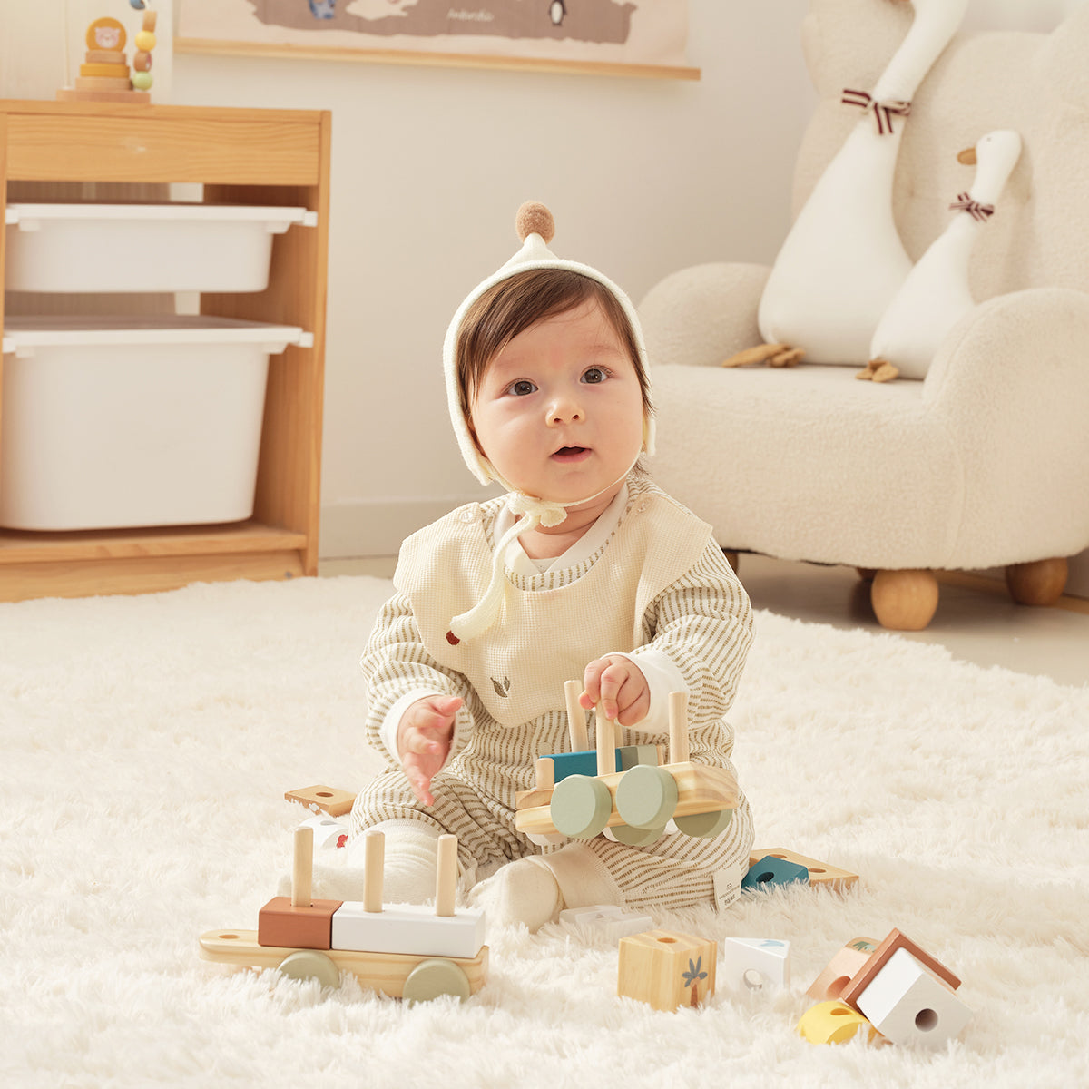 Play Train Blocks - GUANYI