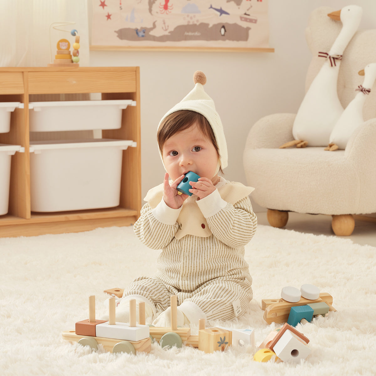 Play Train Blocks - GUANYI