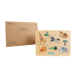 Safari Animal Touch Sound Puzzle - GUANYI