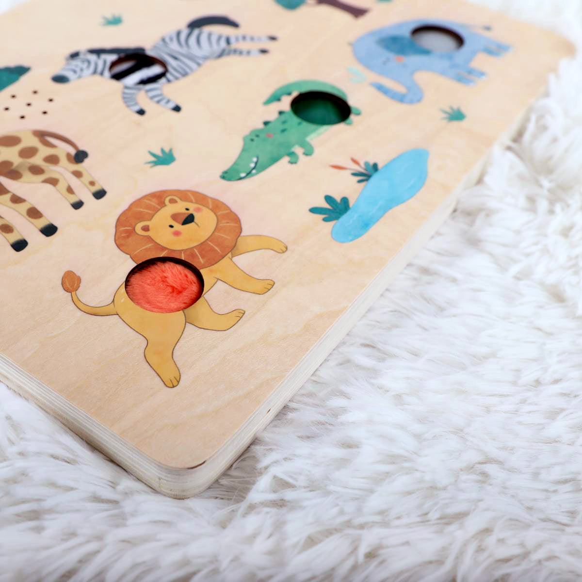 Safari Animal Touch Sound Puzzle