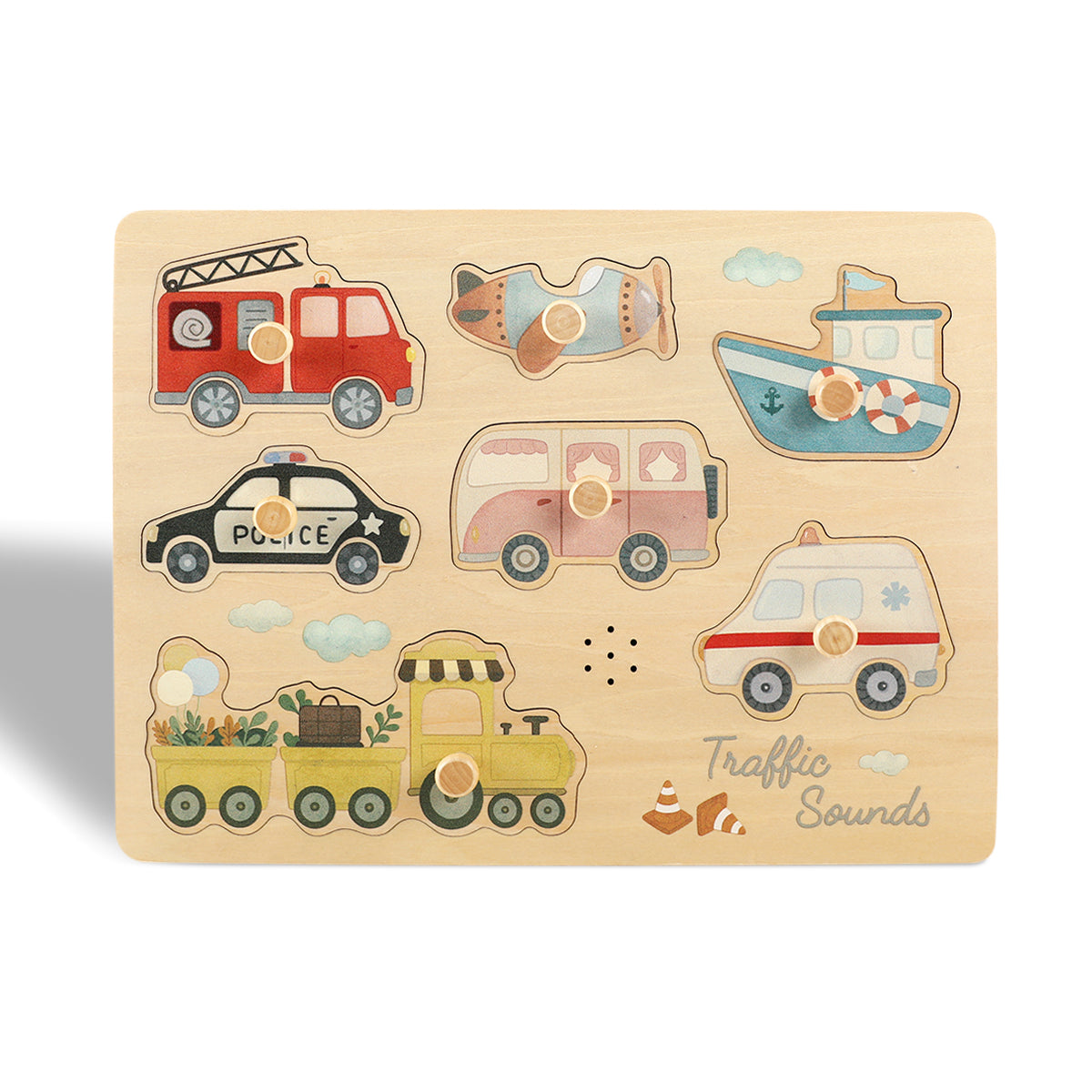 Vehicles Sound Puzzle - GUANYI