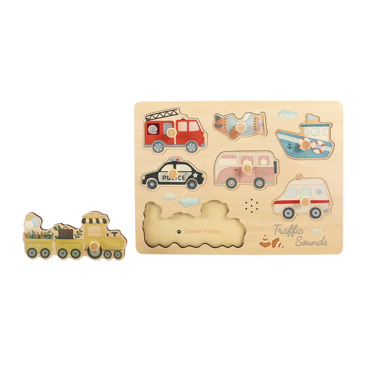 Vehicles Sound Puzzle - GUANYI