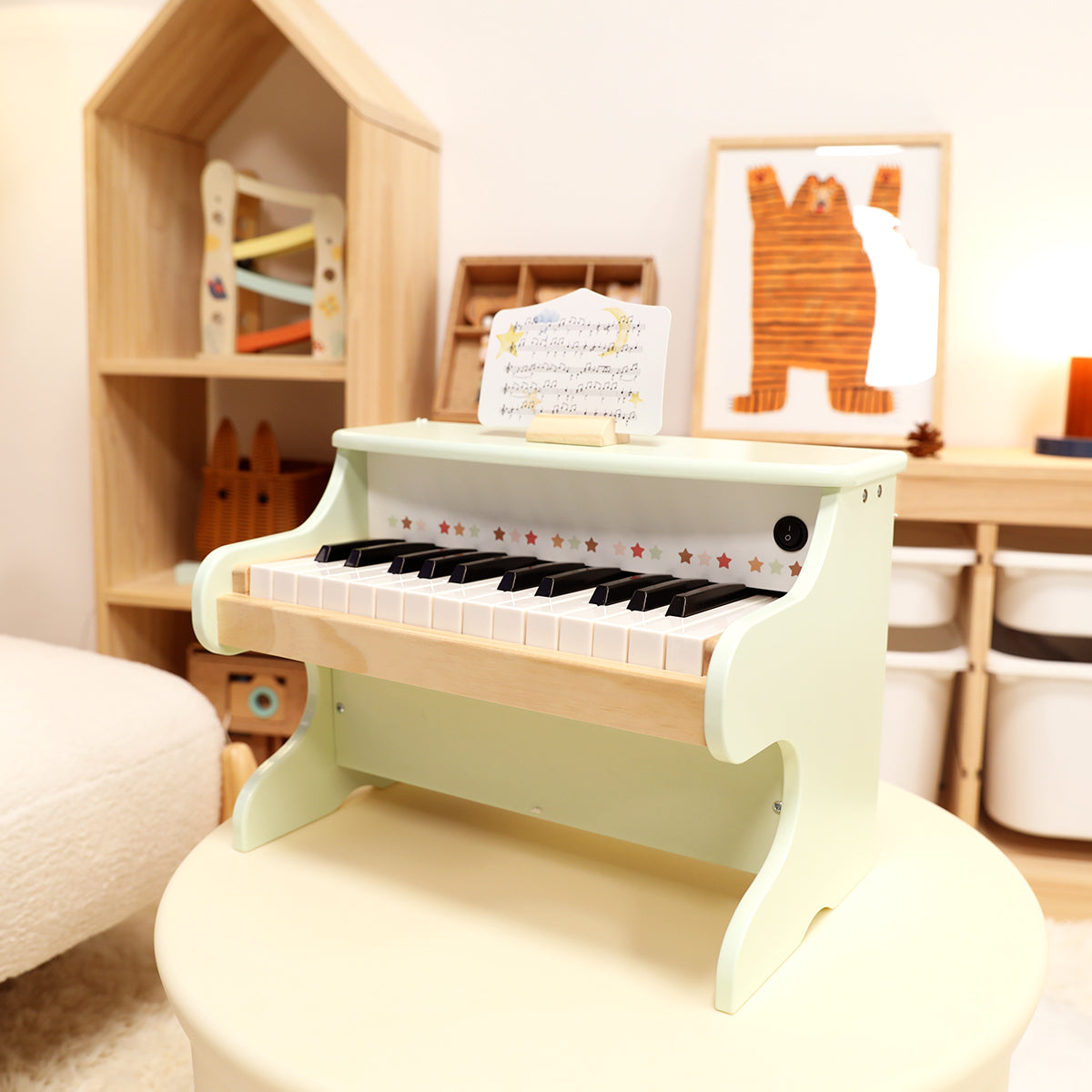 Wooden Piano, set of 3 - GUANYI