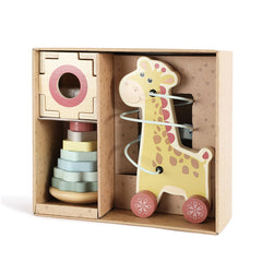 3 in 1, Giraffe Baby Gift Set - GUANYI