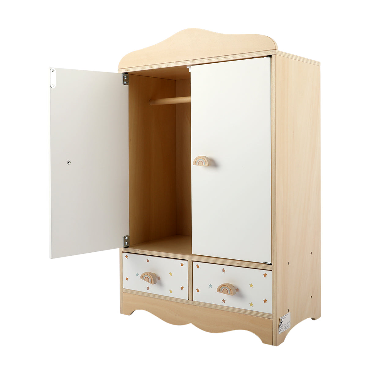 Baby Doll Wardrobe with 3 Hangers - GUANYI