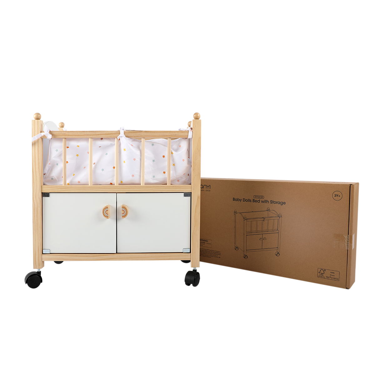 Baby Dolls Bed with  Storage - GUANYI