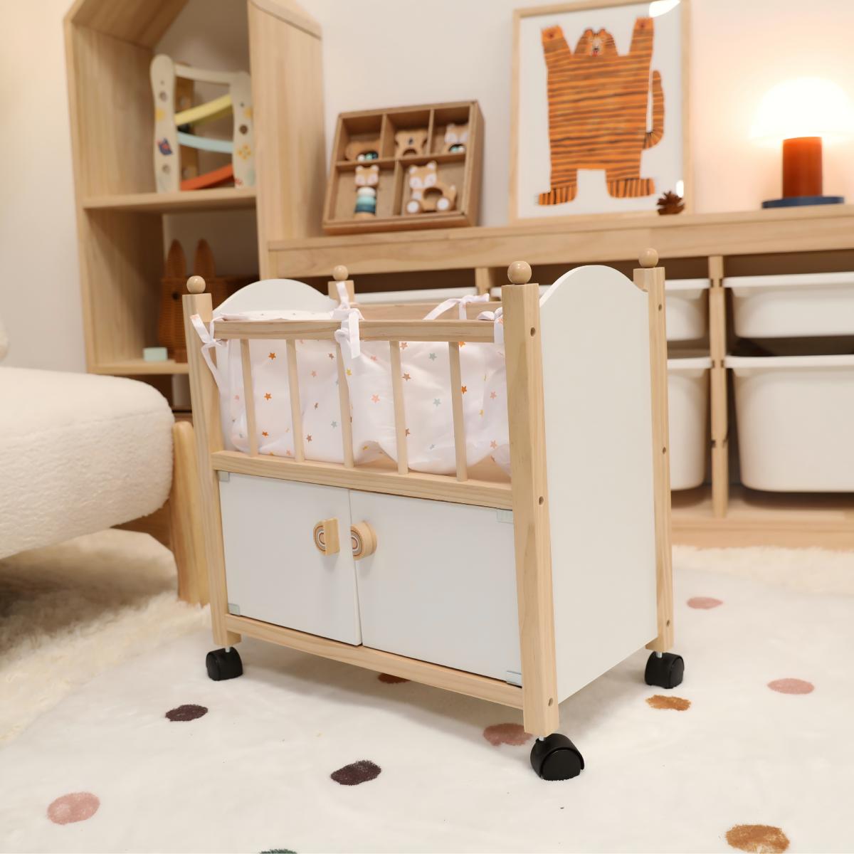 Baby Dolls Bed with  Storage - GUANYI