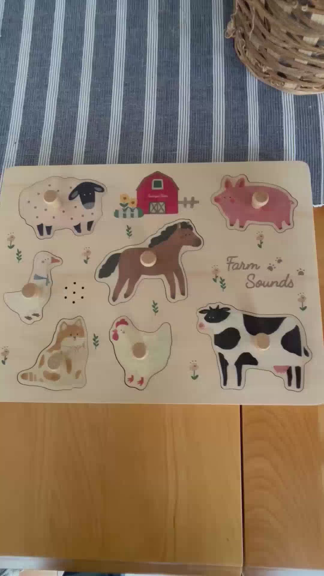 Puzzle de sons de ferme